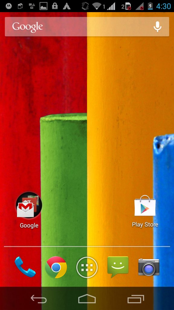 Moto G review android stock experience