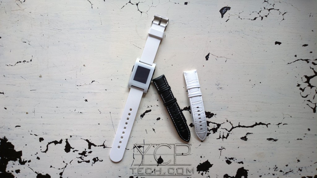 ycp pebble smartwatch review watch and leather straps 