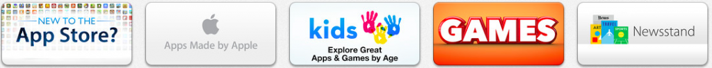 apple appstore editorial section samples